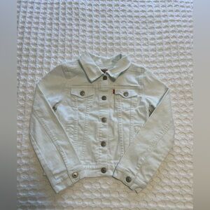 Levi’s White Jeans Jacket